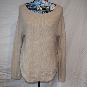 Maurice's Women's Casual Beige Long Sleeve Sweater